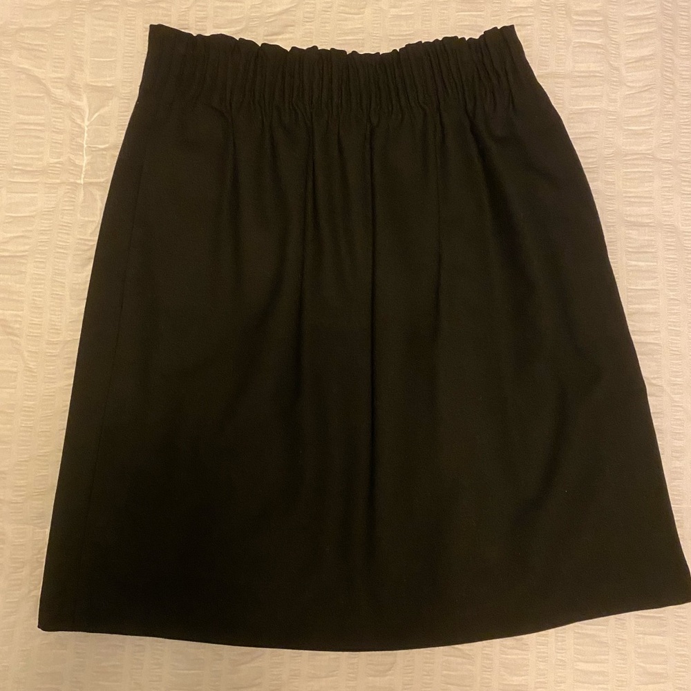 J. Crew - Sidewalk Skirt - Wool Blend Black - Sz 2